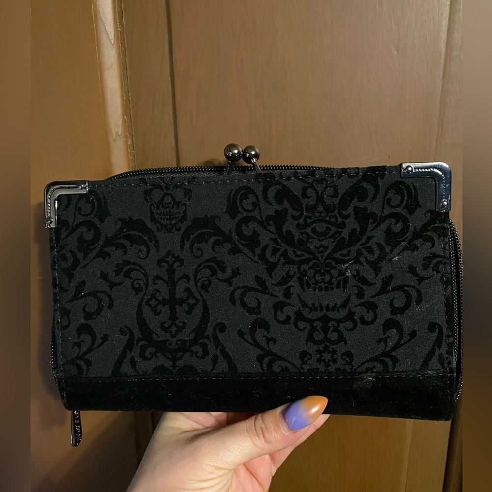 Killstar Wallet (velvet damask pattern)